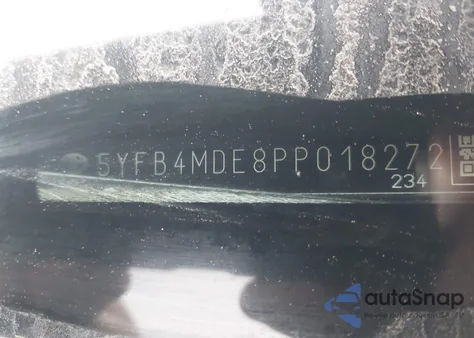 2023 Toyota Corolla Le из США, поврежденный, VIN 5YFB4MDE8PP018272